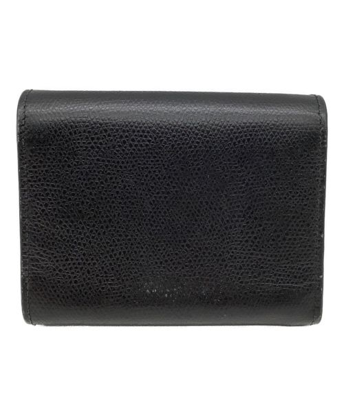 Christian Dior（クリスチャン ディオール）Christian Dior (クリスチャン ディオール) SADDLE ロータスウォレット ブラックの古着・服飾アイテム
