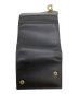 中古・古着 Christian Dior (クリスチャン ディオール) SADDLE ロータスウォレット ブラック：21000円