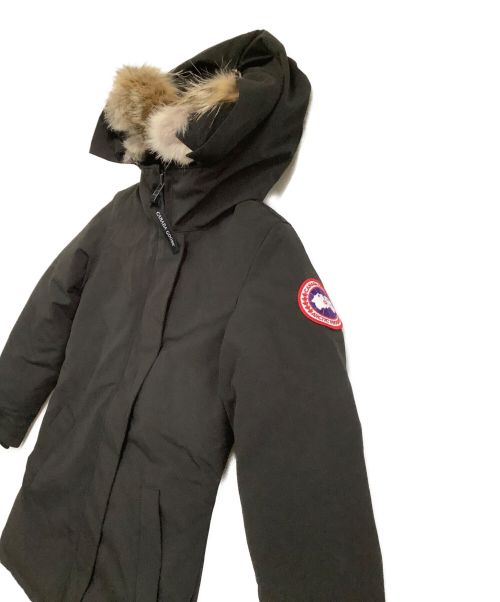 CANADA GOOSE（カナダグース）CANADA GOOSE (カナダグース) VICTORIA PARKA ブラック サイズ:XSの古着・服飾アイテム