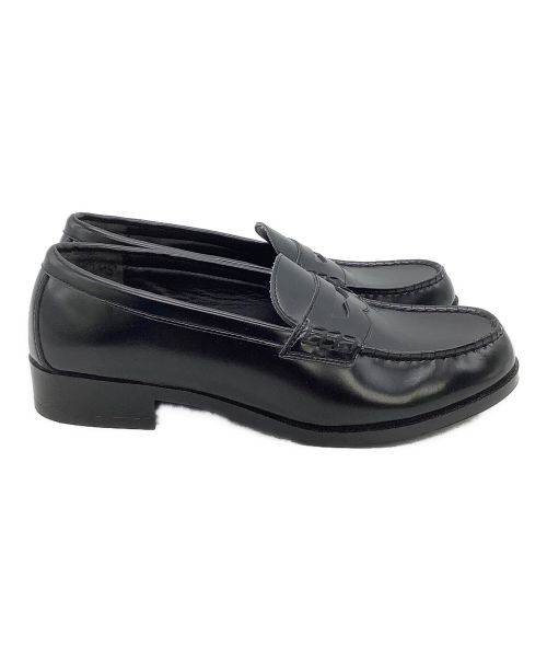 G.T.HAWKINS（ジーティーホーキンス）G.T.HAWKINS (ジーティーホーキンス) ローファー ブラック サイズ:24.5の古着・服飾アイテム