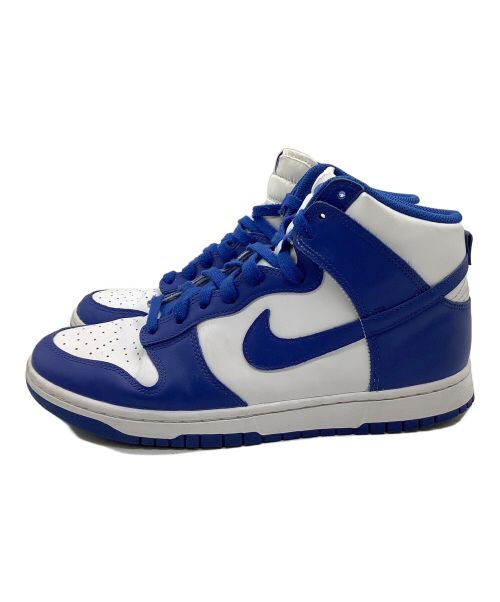 NIKE（ナイキ）NIKE (ナイキ) DUNK HI RETRO  WHITE/GAME ROYAL-TOTAL ORANGE サイズ:28cmの古着・服飾アイテム