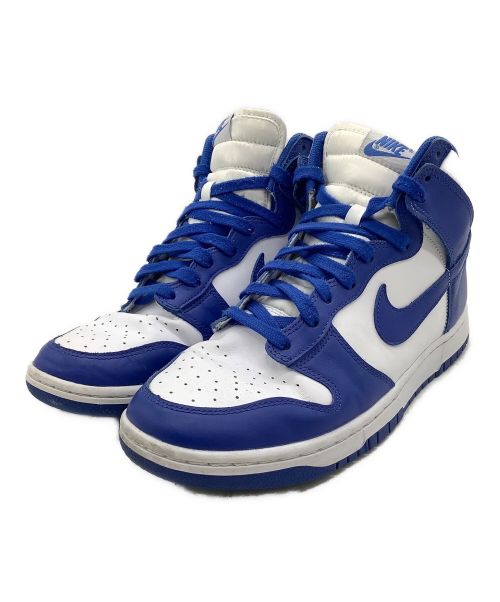 NIKE（ナイキ）NIKE (ナイキ) DUNK HI RETRO  WHITE/GAME ROYAL-TOTAL ORANGE サイズ:28cmの古着・服飾アイテム