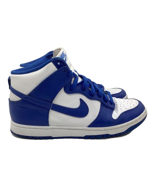 NIKE（ナイキ）NIKE (ナイキ) DUNK HI RETRO  WHITE/GAME ROYAL-TOTAL ORANGE サイズ:28cmの古着・服飾アイテム