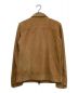 NO ID. (ノーアイディー) ジップジャケット ライトブラウン サイズ:２：2000円