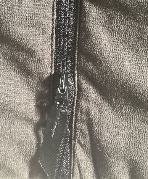 alk phenix（アルクフェニックス）alk phenix (アルクフェニックス) スナップボタンノーカラーベスト グレー サイズ:Lの古着・服飾アイテム