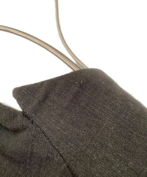 alk phenix（アルクフェニックス）alk phenix (アルクフェニックス) スナップボタンノーカラーベスト グレー サイズ:Lの古着・服飾アイテム