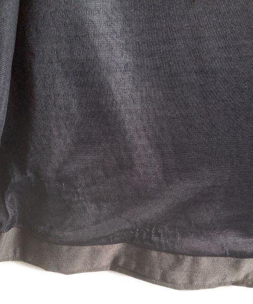 alk phenix（アルクフェニックス）alk phenix (アルクフェニックス) スナップボタンノーカラーベスト グレー サイズ:Lの古着・服飾アイテム