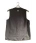 alk phenix (アルクフェニックス) スナップボタンノーカラーベスト グレー サイズ:L：4000円