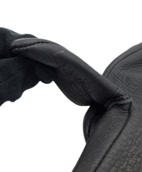 CHURCHILL（ウィンストン・チャーチル）CHURCHILL (ウィンストン・チャーチル) レザーグローブ ブラック サイズ:Lの古着・服飾アイテム