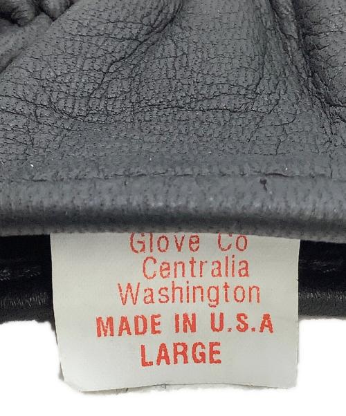 CHURCHILL（ウィンストン・チャーチル）CHURCHILL (ウィンストン・チャーチル) レザーグローブ ブラック サイズ:Lの古着・服飾アイテム