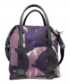 Maison Martin Margielaメゾンマルタンマルジェラ）の古着「2WAYショルダーバッグ」｜パープル×ブラック