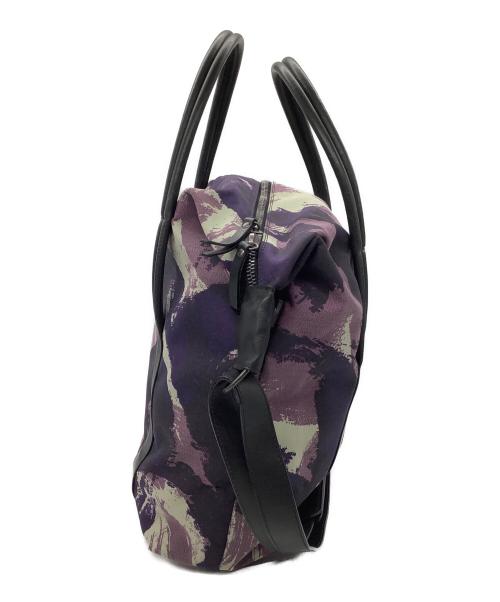 Maison Martin Margiela（メゾンマルタンマルジェラ）Maison Martin Margiela (メゾンマルタンマルジェラ) 2WAYショルダーバッグ パープル×ブラックの古着・服飾アイテム