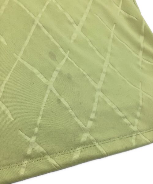 BALENCIAGA（バレンシアガ）BALENCIAGA (バレンシアガ) 半袖カットソー 黄緑 サイズ:XSの古着・服飾アイテム