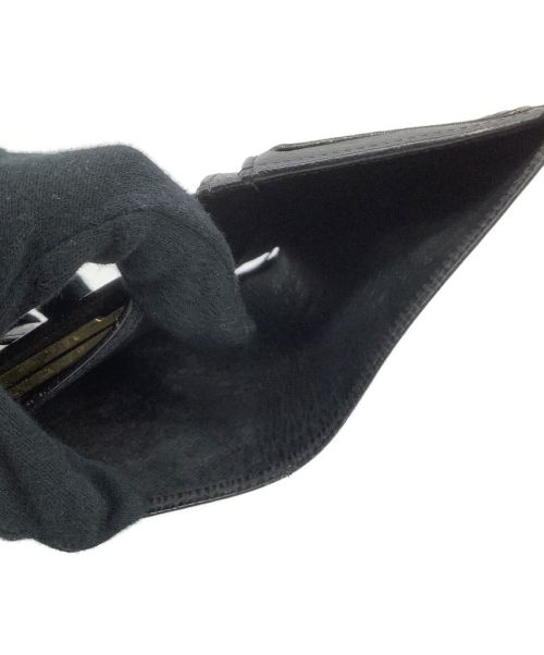 LOUIS VUITTON（ルイ ヴィトン）LOUIS VUITTON (ルイ ヴィトン) 2つ折り財布 ブラックの古着・服飾アイテム