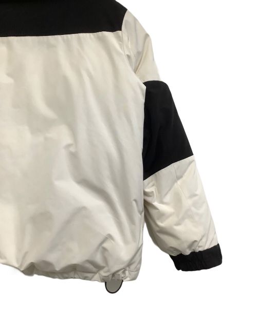 Schott（ショット）Schott (ショット) ダウンジャケット ホワイト×ブラック サイズ:XSの古着・服飾アイテム