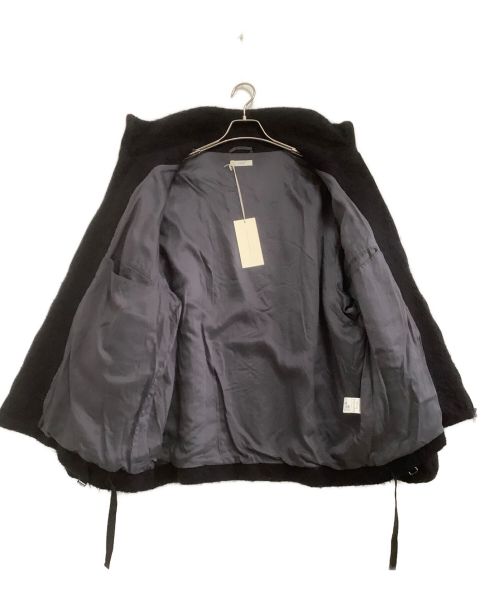 LIDnM（リドム）LIDnM (リドム) SHAGGY MOHAIR ZIP BLOUSON ブラック サイズ:Lの古着・服飾アイテム