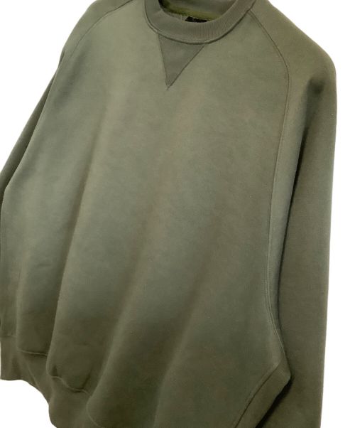 DAIWA（ダイワ）DAIWA (ダイワ) TECH FREEDOM SLEEVE CREW NECK SWEAT オリーブ サイズ:Mの古着・服飾アイテム