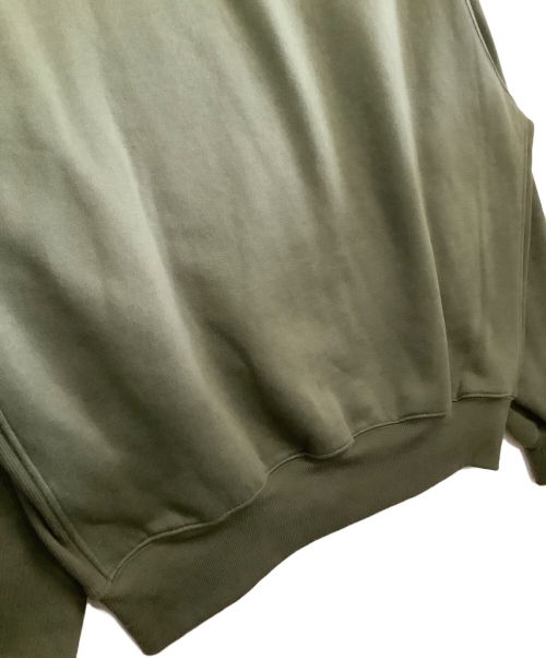 DAIWA（ダイワ）DAIWA (ダイワ) TECH FREEDOM SLEEVE CREW NECK SWEAT オリーブ サイズ:Mの古着・服飾アイテム