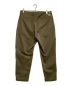 uniform experiment (ユニフォームエクスペリメント) STRETCH TWILL RIBBED EASY PANTS ブラウン サイズ:3：3500円