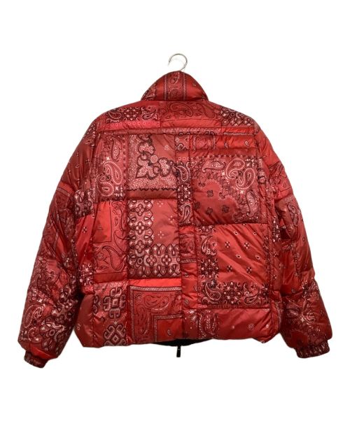 TATRAS（タトラス）TATRAS (タトラス) リバーシブルペイズリーダウンジャケット レッド×ブラック サイズ:1の古着・服飾アイテム