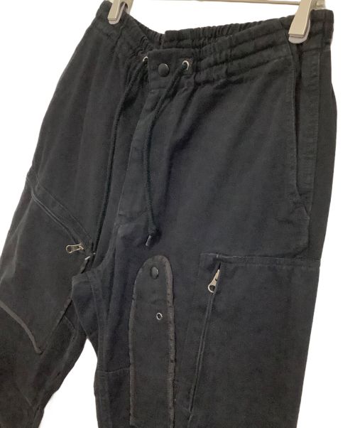 ROKX×sage de cret（ロックス×サージュデクレ）ROKX×sage de cret (ロックス×サージュデクレ) FLIGHT PANT Ⅱ ブラック サイズ:Sの古着・服飾アイテム