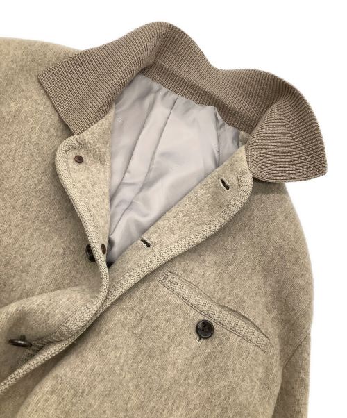 Christian Dior MONSIEUR（クリスチャンディオールムッシュ）Christian Dior MONSIEUR (クリスチャンディオールムッシュ) 90’sウールショートコート ベージュ サイズ:Lの古着・服飾アイテム