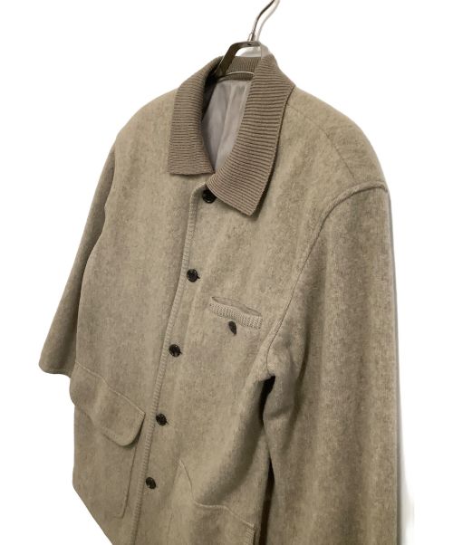 Christian Dior MONSIEUR（クリスチャンディオールムッシュ）Christian Dior MONSIEUR (クリスチャンディオールムッシュ) 90’sウールショートコート ベージュ サイズ:Lの古着・服飾アイテム