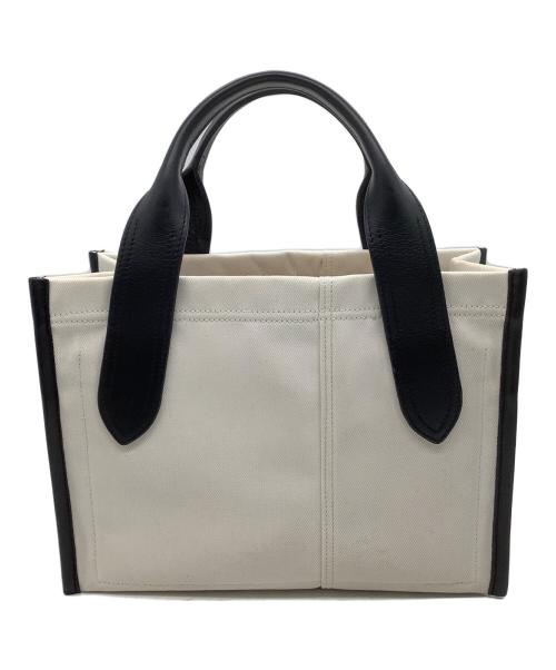 J&M DAVIDSON（ジェイ＆エム デヴィッドソン）J&M DAVIDSON (ジェイ＆エム デヴィッドソン) バブーシュカバッグ アイボリー×ブラック サイズ:表記なしの古着・服飾アイテム