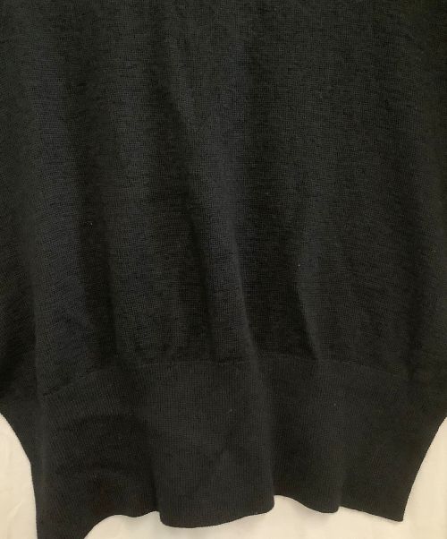 ENFOLD（エンフォルド）ENFOLD (エンフォルド) レイヤードワンピース ブラック×ホワイト サイズ:36の古着・服飾アイテム