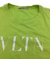中古・古着 VALENTINO (ヴァレンティノ) ロゴTシャツ ライトグリーン サイズ:M：8000円