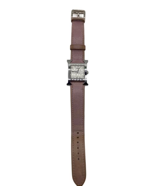 HERMES（エルメス）HERMES (エルメス) Hウォッチ　	クォーツの古着・服飾アイテム