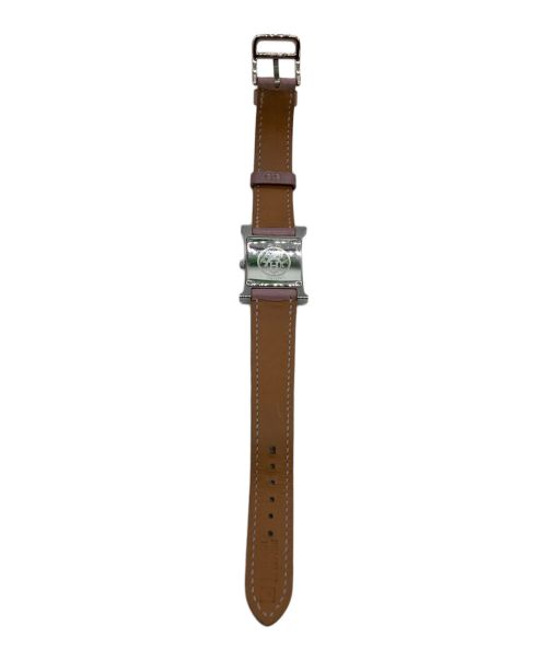 HERMES（エルメス）HERMES (エルメス) Hウォッチ　	クォーツの古着・服飾アイテム