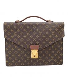 LOUIS VUITTON（ルイ ヴィトン）の古着「ビジネスバッグ」｜ブラウン