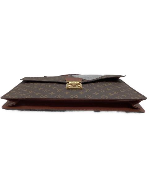 LOUIS VUITTON（ルイ ヴィトン）LOUIS VUITTON (ルイ ヴィトン) ビジネスバッグ ブラウンの古着・服飾アイテム