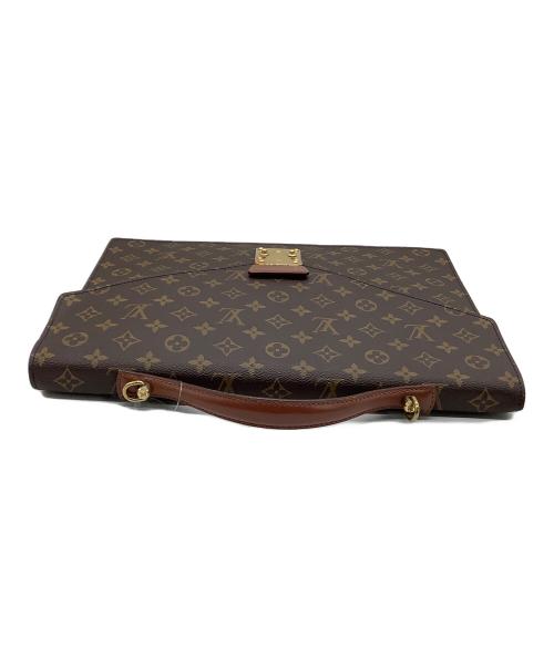 LOUIS VUITTON（ルイ ヴィトン）LOUIS VUITTON (ルイ ヴィトン) ビジネスバッグ ブラウンの古着・服飾アイテム