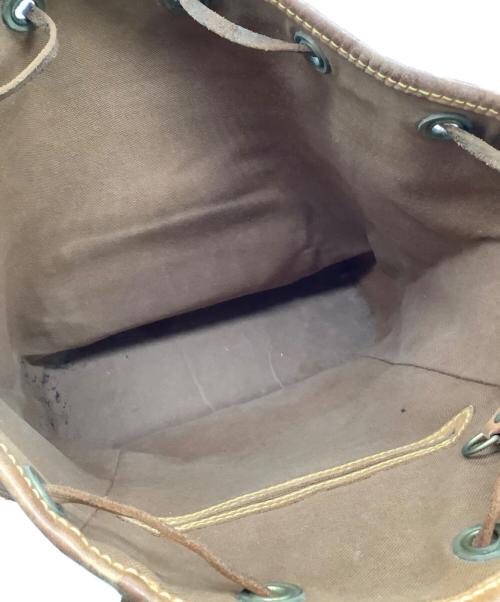 LOUIS VUITTON（ルイ ヴィトン）LOUIS VUITTON (ルイ ヴィトン) リュック LOUIS VUITTON モノグラム モンスリMM ブラウンの古着・服飾アイテム