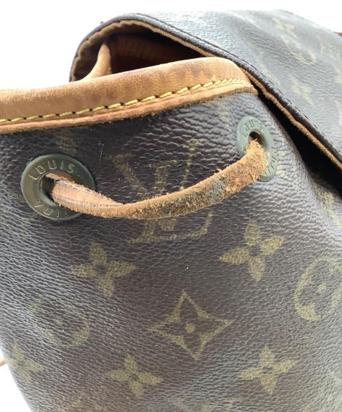 LOUIS VUITTON（ルイ ヴィトン）LOUIS VUITTON (ルイ ヴィトン) リュック LOUIS VUITTON モノグラム モンスリMM ブラウンの古着・服飾アイテム