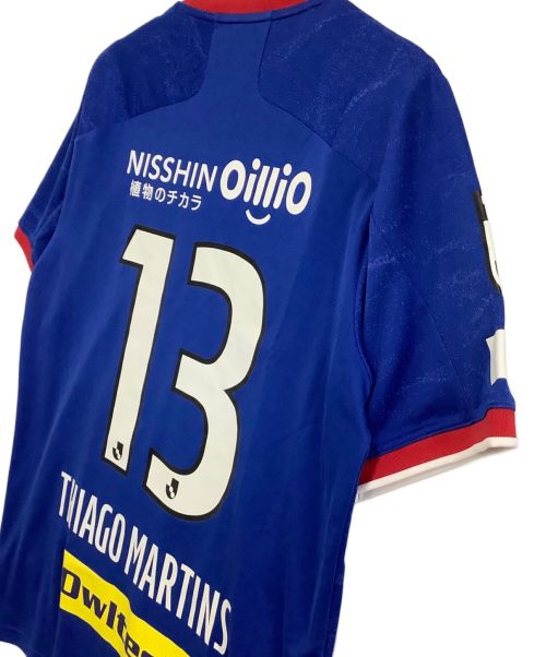 adidas（アディダス）adidas (アディダス) 横浜F・マリノス (ヨコハマエフマリノス) サポーターグッズ　2021 背番号13 THIAGO MARTINS 刺繍 Oサイズ サイズ:XLの古着・服飾アイテム