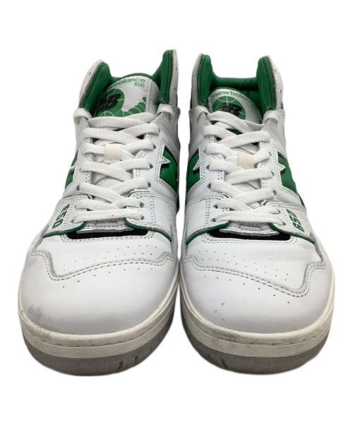NEW BALANCE（ニューバランス）NEW BALANCE (ニューバランス) BB650RWG NEW BALANCE ホワイト×グリーン サイズ:27.5cmの古着・服飾アイテム