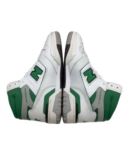 NEW BALANCE（ニューバランス）NEW BALANCE (ニューバランス) BB650RWG NEW BALANCE ホワイト×グリーン サイズ:27.5cmの古着・服飾アイテム