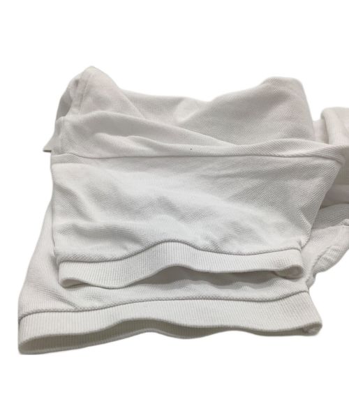 LACOSTE（ラコステ）LACOSTE (ラコステ) ポロシャツ　STRANGER THINGS　NETFLIXコラボ ホワイト サイズ:3の古着・服飾アイテム