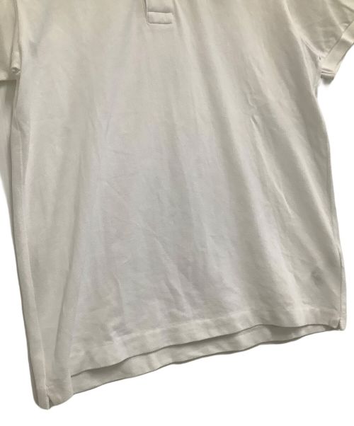 LACOSTE（ラコステ）LACOSTE (ラコステ) ポロシャツ　STRANGER THINGS　NETFLIXコラボ ホワイト サイズ:3の古着・服飾アイテム