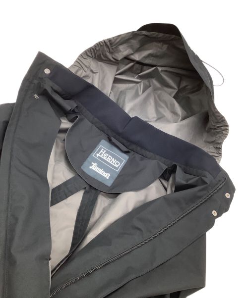 HERNO Laminar（ヘルノ ラミナー）HERNO Laminar (ヘルノ ラミナー) BIKE GORE-TEXジャケット ブラック サイズ:50の古着・服飾アイテム