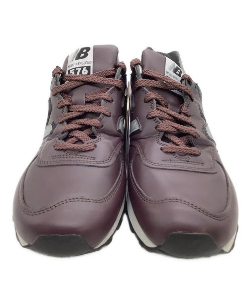 NEW BALANCE（ニューバランス）NEW BALANCE (ニューバランス) レザースニーカー NEW BALANCE 576/英国製 ブラウン サイズ:USA9/UK8 1/2の古着・服飾アイテム