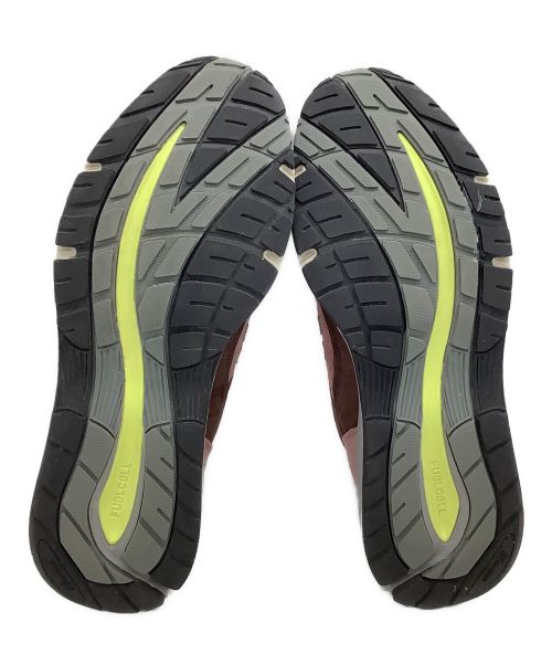 NEW BALANCE（ニューバランス）NEW BALANCE (ニューバランス) ローカットスニーカー NEW BALANCE 991 ピンク×ブラウン サイズ:UK 7の古着・服飾アイテム