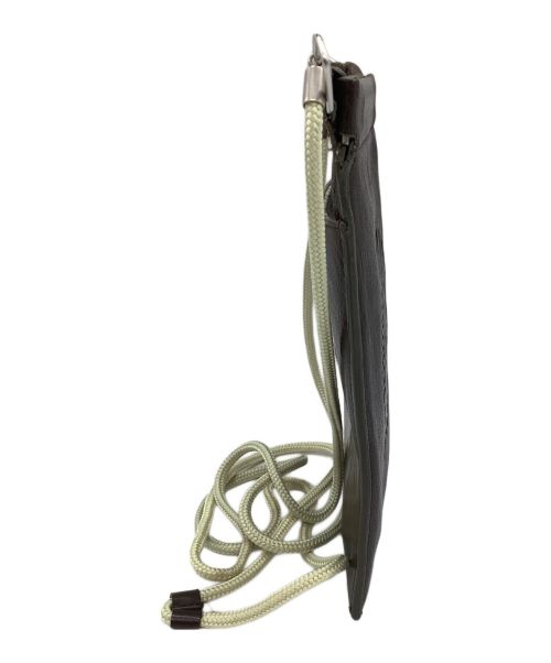 Maison Margiela（メゾンマルジェラ）Maison Margiela (メゾンマルジェラ) ショルダーポーチ MM11 ブラウンの古着・服飾アイテム