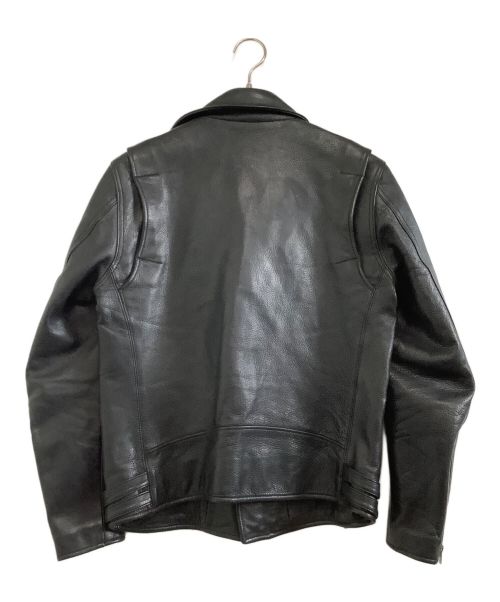 BLACKREBEL（ブラックレーベル）BLACKREBEL (ブラックレーベル) レザージャケット ブラック サイズ:Lの古着・服飾アイテム