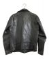BLACKREBEL (ブラックレーベル) レザージャケット ブラック サイズ:L：44000円