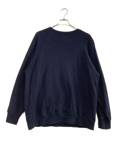 MOUNTAIN RESEARCH（マウンテンリサーチ）MOUNTAIN RESEARCH (マウンテンリサーチ) クルーネックスウェット ネイビー サイズ:XLの古着・服飾アイテム