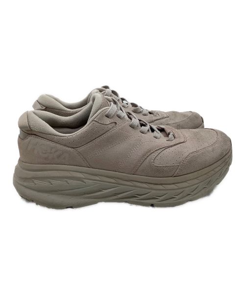 HOKAONEONE（ホカオネオネ）HOKAONEONE (ホカオネオネ) スニーカー BONDAI L SUEDE ブラウン サイズ:28の古着・服飾アイテム